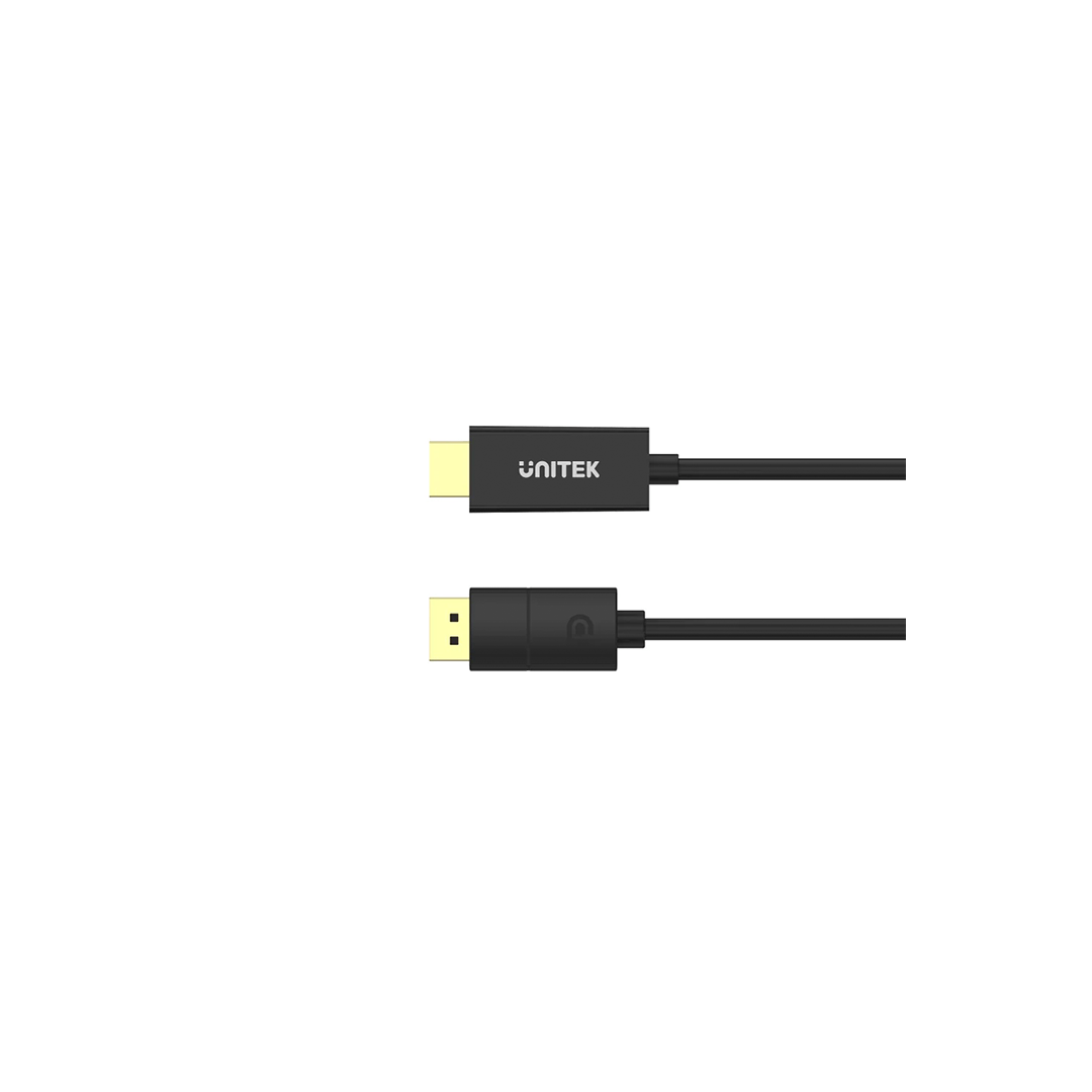 Unitek DP 1.2 to HDMI 4K Cable 1.8M in Qatar Unitek DP 1.2 to HDMI 4K Cable 1.8M in Qatar